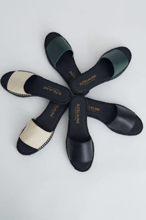 Flats Vihreä<JUTELAUNE Fashion