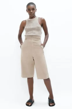 Florence FLR Knee Pants Sand<1 People Outlet