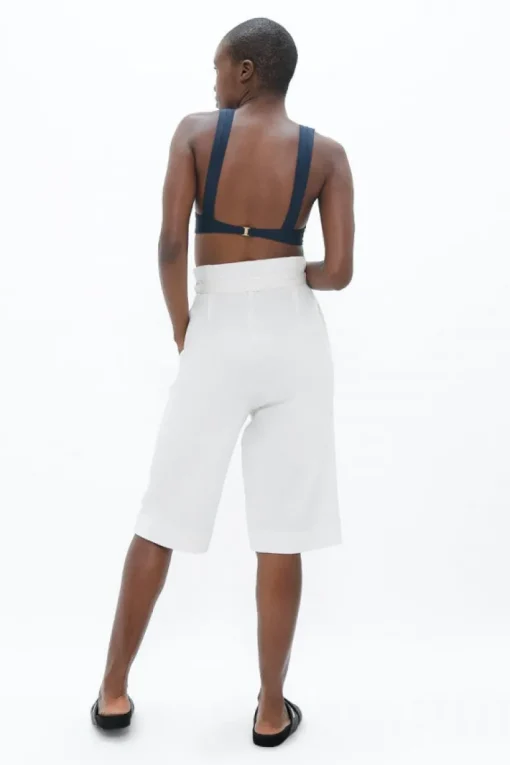 Florence FLR Knee Pants White Dove<1 People Clearance