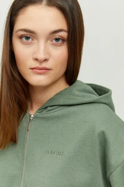 Florence Zipper Hoodie<Mazine Discount