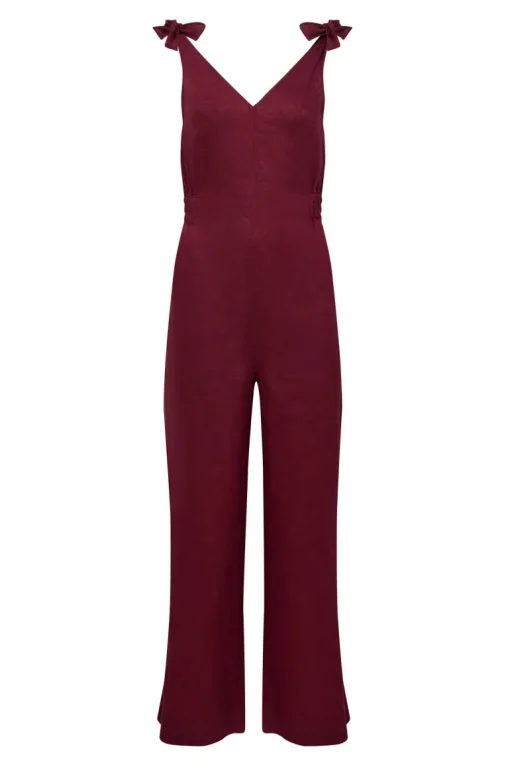 Floss Jumpsuit Berry Red<KOMODO Fashion