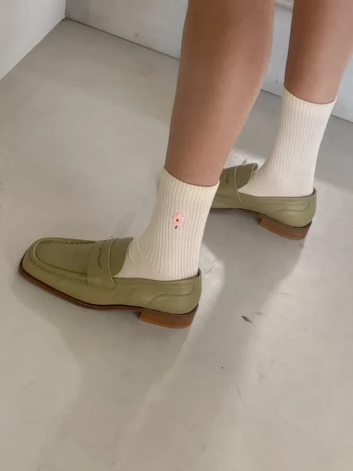 Flower Socks Pink<JUTELAUNE Best