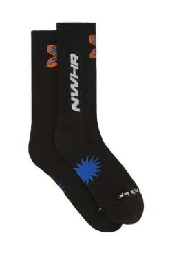 Flying Socks Black<NWHR Clothing Discount