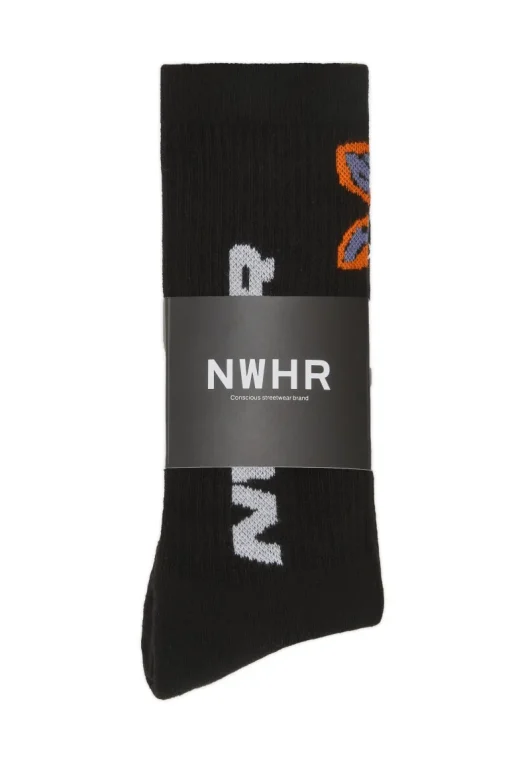 Flying Socks Black<NWHR Clothing Discount
