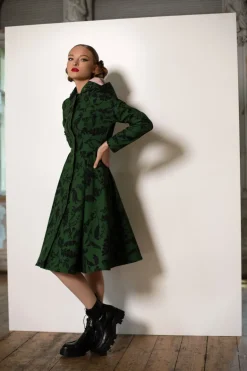 Forest Flower Sadetakki Musta/Vihreä<RainSisters Flash Sale