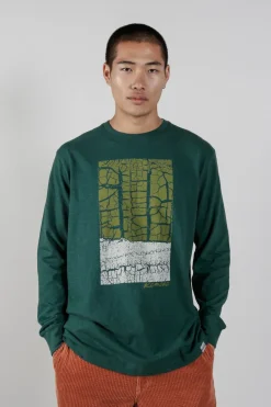 Forest Organic Cotton Tee Green<KOMODO Hot