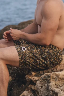 Forest Paisley Swim Shorts<Trendsplant Clearance