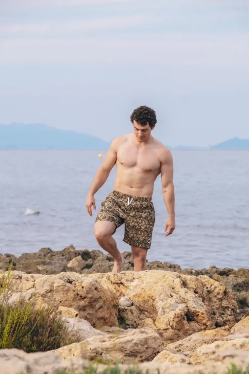 Forest Paisley Swim Shorts<Trendsplant Clearance