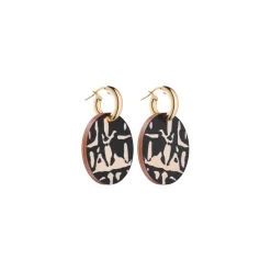 Forever Classic Puukorvakorut Musta/Kulta<Sinua New