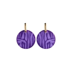 Forever Loving Puukorvakorut Lila/Kulta<Sinua Shop