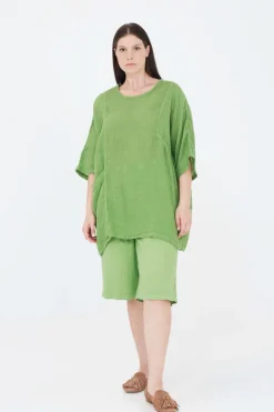 Front Pocket Curve Pellavaharsopusero<Haris Cotton Sale