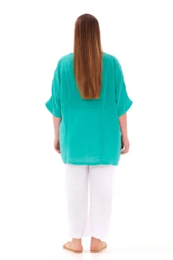 Front Pocket Curve Pellavaharsopusero<Haris Cotton Sale