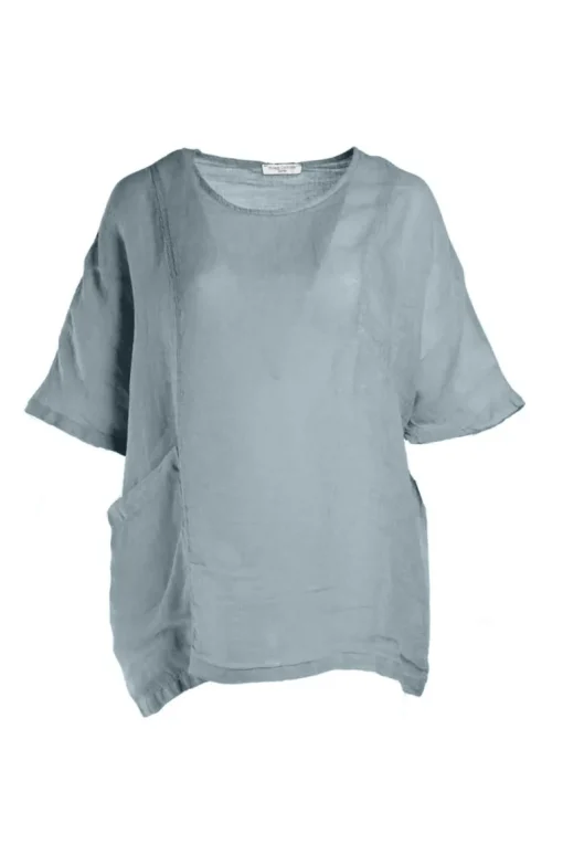 Front Pocket Curve Pellavaharsopusero<Haris Cotton Sale