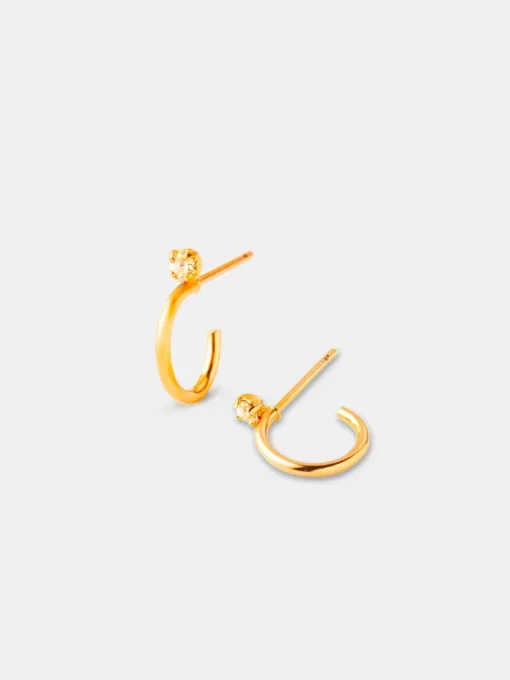 Gabin Earring Champagne<April Please Sale