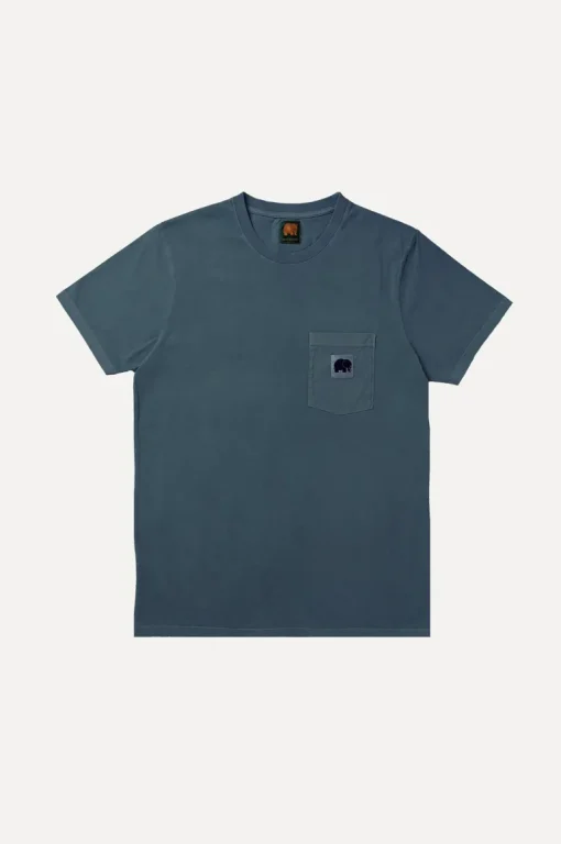 Garza Pigment Dyed T-Shirt Elm Green<Trendsplant Online