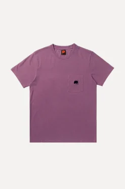 Garza Pigment Dyed T-Shirt Garnacha Red<Trendsplant Outlet