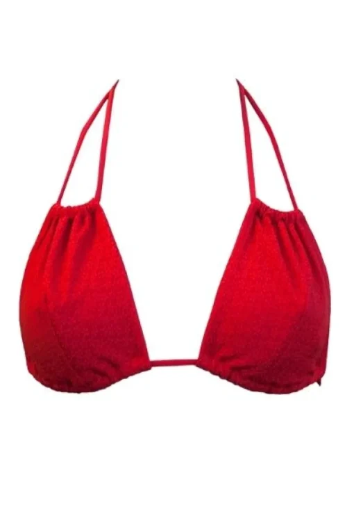 Geranium Low Bikini Yläosa Punainen<Anekdot Hot