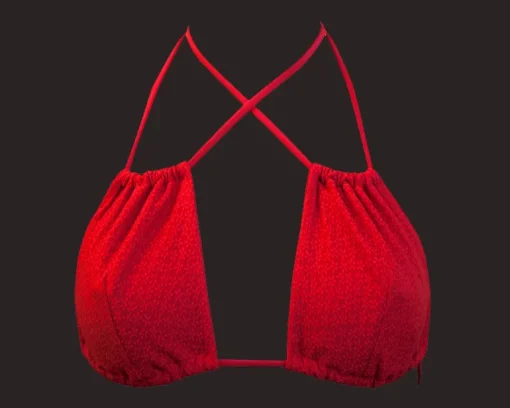 Geranium Low Bikini Yläosa Punainen<Anekdot Hot