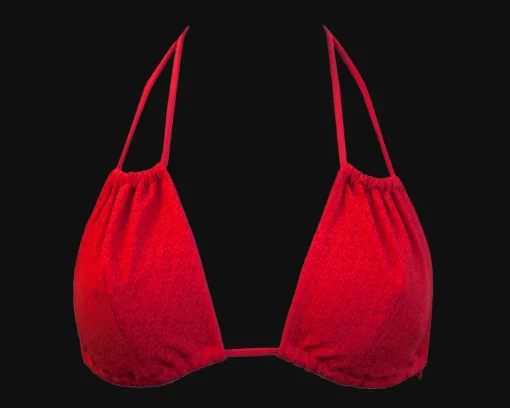 Geranium Low Bikini Yläosa Punainen<Anekdot Hot