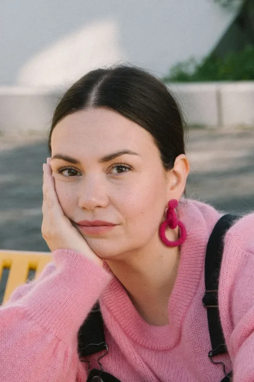 Gia Korvakorut Hot Pink<KAIKO Store
