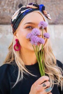 Gia Korvakorut Hot Pink<KAIKO Store