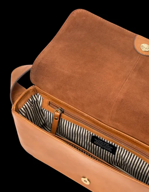Gina Baguette Cognac Klassinen Nahka<O My Bag Flash Sale
