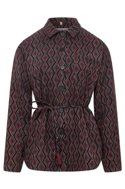 Gina Cotton Overshirt Batik Diamond<KOMODO Sale