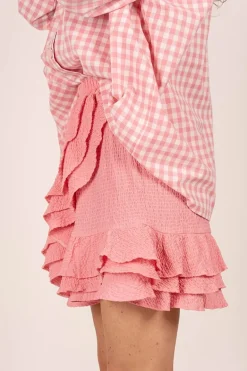 Ginny Skirt Pink<ANGELL Clearance