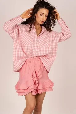 Ginny Skirt Pink<ANGELL Clearance