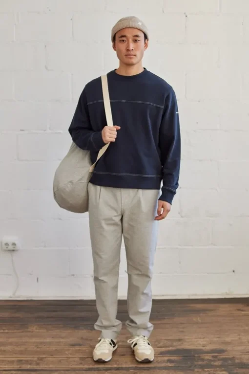 Goeland Miesten Collegepaita Tummansininen<TWOTHIRDS Fashion