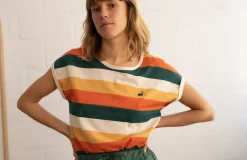 Gortina T-Paita Raidallinen<TWOTHIRDS New