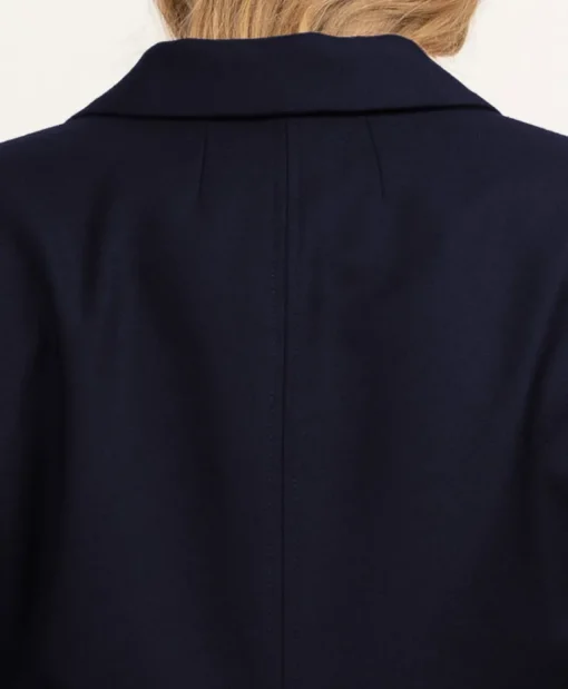 Grace Wool Blazer Navy Blue<Studio Heijne Discount