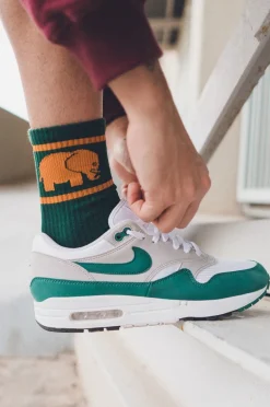 Green Organic Cotton Athletic Socks<Trendsplant Discount