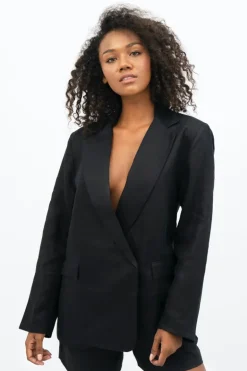Havana Oversize Bleiseri Musta<1 People Hot