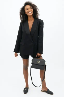 Havana Oversize Bleiseri Musta<1 People Hot
