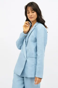 Havana Oversize Bleiseri Vaaleansininen<1 People Best Sale