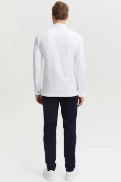 Hemmo Luomupuuvilla Jersey Kauluspaita Valkoinen<FRENN Best