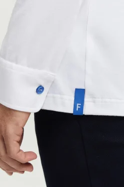 Hemmo Luomupuuvilla Jersey Kauluspaita Valkoinen<FRENN Best