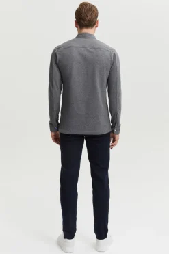 Hemmo Organic Cotton Jersey Shirt Grey<FRENN Flash Sale