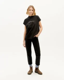 Here Comes The Sun T-Shirt Black<Thinking MU Flash Sale