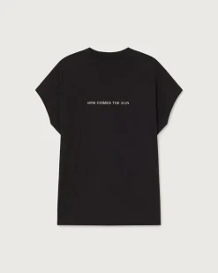 Here Comes The Sun T-Shirt Black<Thinking MU Flash Sale