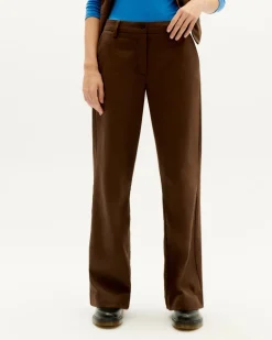 Hermione Housut Dark Brown<Thinking MU Clearance