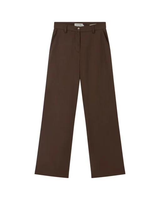 Hermione Housut Dark Brown<Thinking MU Clearance