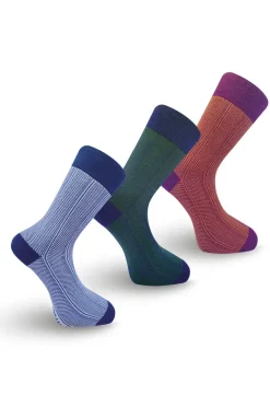Herringbone Gift Box GOTS Organic Cotton Socks<KOMODO Hot