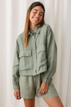 Hiengabat Jacket Sage Green<TWOTHIRDS Cheap