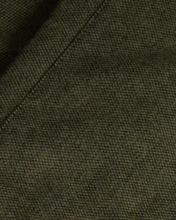 High Waist Flannel Pantalone Moss Green<Rotholz Best