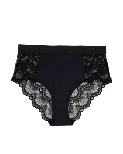 Highwaist Briefs Saboteur Black<UNDERSTATEMENT New
