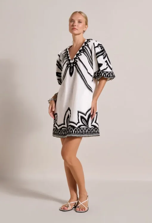 Hildelina Dress Antique White<Scarlett Poppies Online