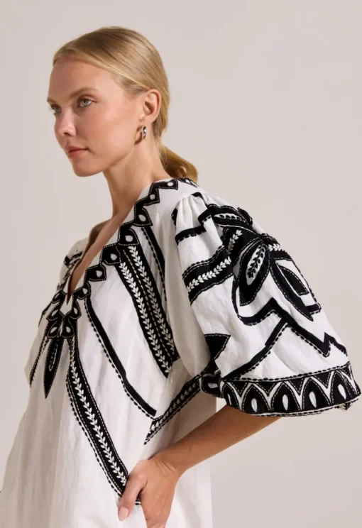 Hildelina Dress Antique White<Scarlett Poppies Online