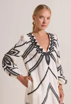 Hillary Kaftan Dress Antique White<Scarlett Poppies Cheap